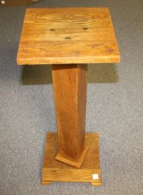 Oak Pedestal 30