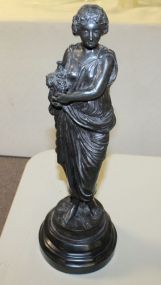 Patinated BRONZE Classical Figurine 16