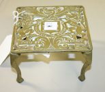 19th Century Brass Trivet 5