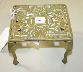 19th Century Brass Trivet 5