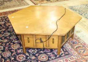 Six Sided Coffee Table with Stereo 44