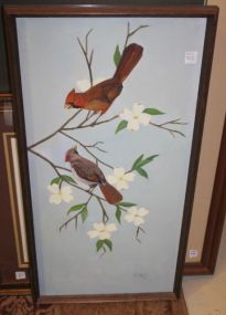 E. Keith '97 Oil Painting of Birds 16