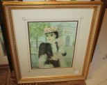 Vintage Print Signed Huldah NYGS 20