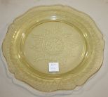 Depression Glass Plate Depression Glass Plate