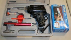 Soldering Gun Kit and Air Brush Kit Soldering Gun Kit and Air Brush Kit
