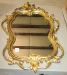 Gold Plastic Mirror 19