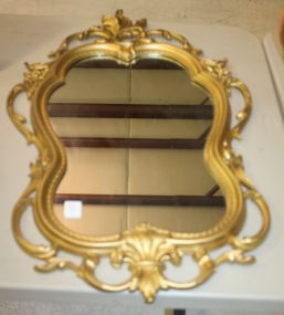 Gold Plastic Mirror 19