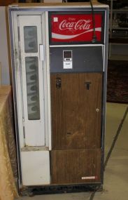 1970's Bottle Coke Machine 1970's Bottle Coke Machine, runs good and keeps cool.