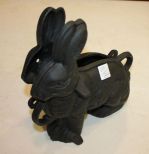 Reproduction Cast Iron Rabbit Mold Reproduction Cast Iron Rabbit Mold