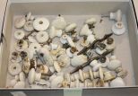 Box of Hardware Porcelain Knobs