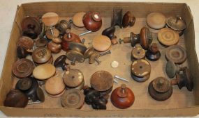 Box of Hardware Wooden Knobs