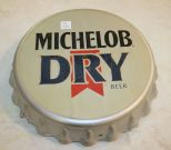Plastic Michelob Dry Beer Sign Plastic Michelob Dry Beer Sign