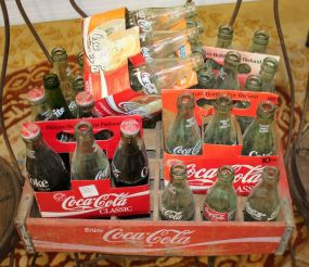Coke Bottles and Wooden Crate Coke Bottles and Wooden Crate