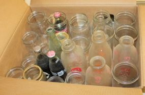 3 Boxes of Bottles, Fruit Jars 3 Boxes of Bottles, Fruit Jars