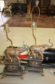 Pair of Decorative Elephant Lamps 31