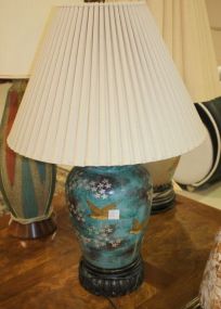 Porcelain Oriental Style Lamp 29