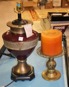 Reliance Decorative Lamp and Brass Candle stand Reliance Decorative Lamp 22