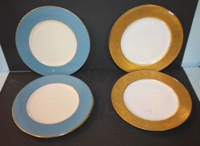 Three Rosenthal (chipped) Dinner Plates Three Rosenthal (chipped) Dinner Plates, Three Lenox Dinner Plates