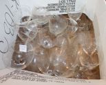 26 Etched Glasses In Various Sizes