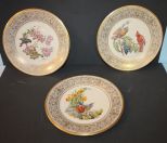 Three Lenox Plates Three Limited Edition 10