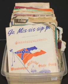 Box lot of Old Sheet Music Box Lot of Old Sheet Music