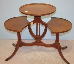 Three Tier Duncan Phyfe Style Table 28