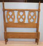 Twin Size Bed (Headboard & Footboard) NO RAILS 50