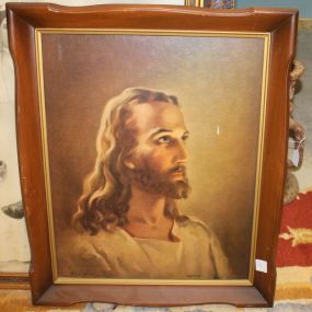 1940's Lithograph of Jesus 19