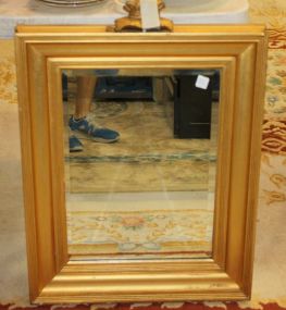 Beveled Gold Mirror 22