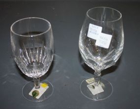 Two Neve Ice Tea Waterford Glasses 8
