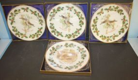 Three Royal Grafton Plates Three twelve days of Christmas plates, 8