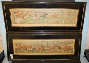 Leicestershire Covers-Lithographs Two colored lithographs by A. Tallberg, 29