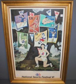 Print by George Rodrigue 