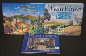 Three Wyatt Waters Books Another Coast of Paint, Painting Home and The Year of the Star.