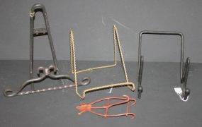 4 Iron Easels Easels