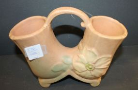 Weller Vase cracks in handle; 8 1/2