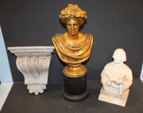 Bracket, Figure, and Bisque Bust of Martin Luther bracket 16