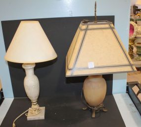 Two Decorative Lamps 27