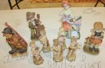 Five Tanchin Porcelain Figurines Tanchin figurines 4