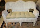 Wicker Settee 50