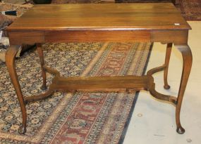 Queen Anne Style Table with Drawer 42