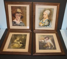 Four Prints of Children 12