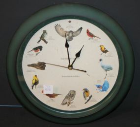 Nature Company Clock 13 1/2