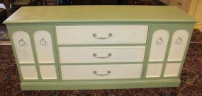 Pale Green and Off White Sideboard 70