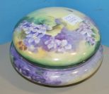 Elite French Handpainted Powder Jar Elite French Handpainted Powder Jar