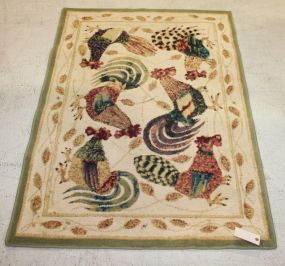 Rooster Rug 38