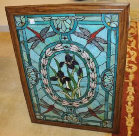 Stained Dragonfly Window 25