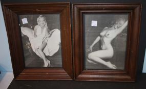 Two Framed Marilyn Monroe Prints 12