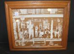 Store Front Framed Print 17 1/2