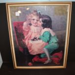 Sweethearts Framed Print 17 1/2